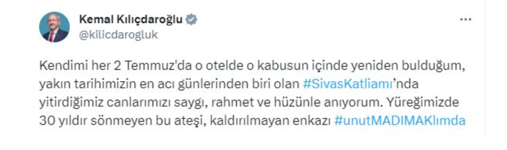 kemal kilicdaroglu nun sivas paylasimi gundem oldu istifa et artik